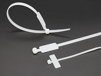 Cable ties with identification tag